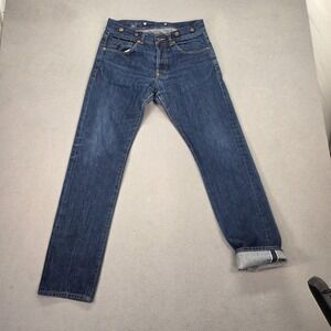 Japanese Selvedge Jeans Mens Raw Slim Fits 28x30